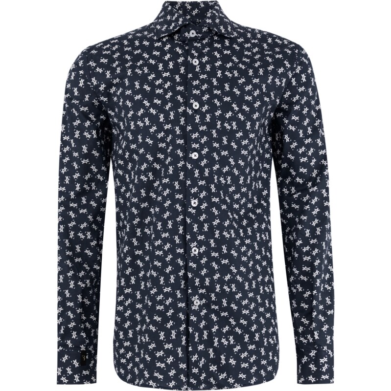 BILLIONAIRE Logo Black košeľa 63982889