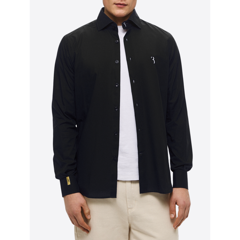 BILLIONAIRE Night Black košeľa 63982890