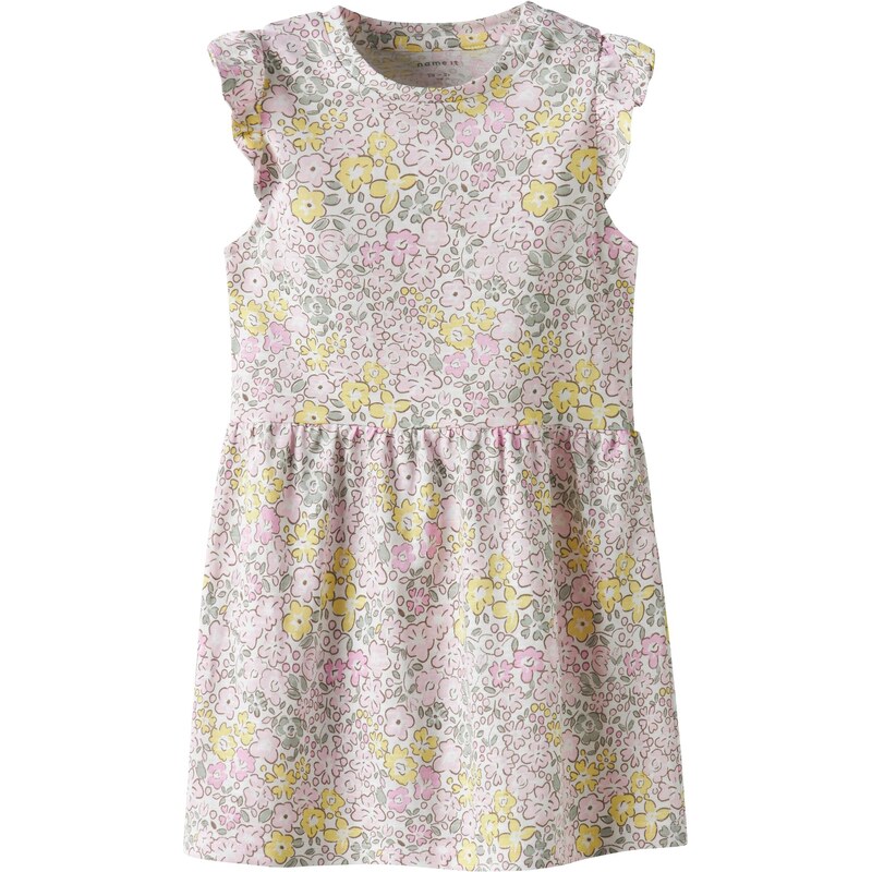 NAME IT Šaty NMFHaile svetložltá / svetlozelená / ružová / biela 63261987
