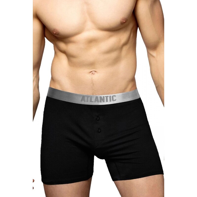 Atlantic Pánske trenírky 005 black 63984633