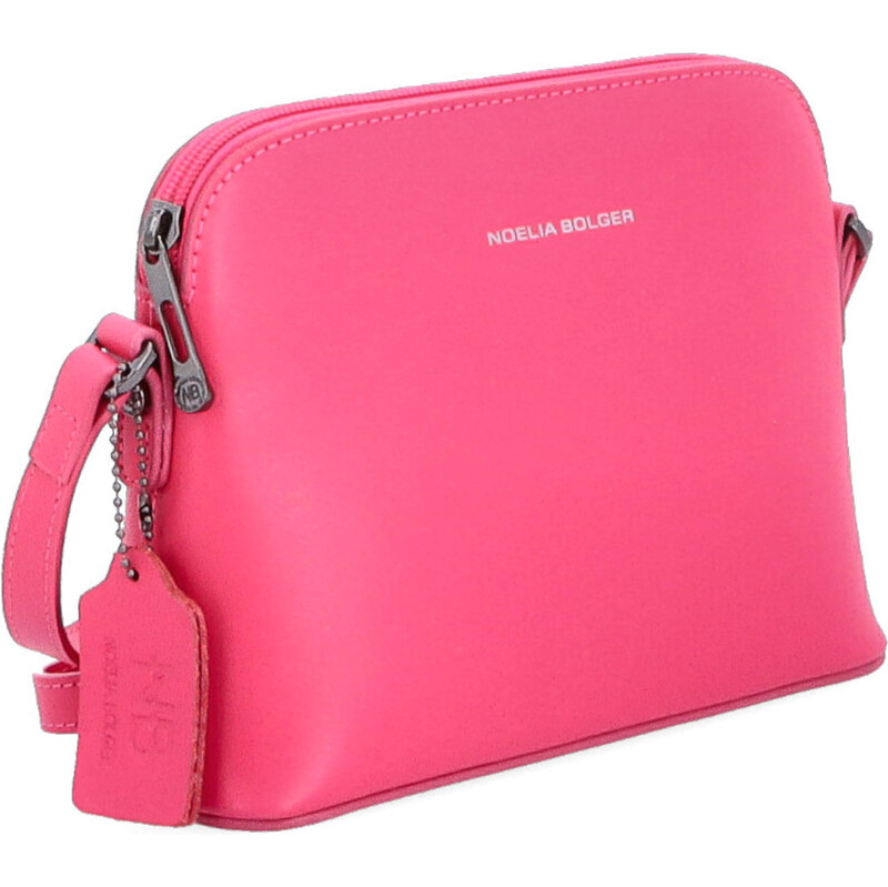 Kožená kabelka crossbody Noelia Bolger ružová NB 0096 F 64020899