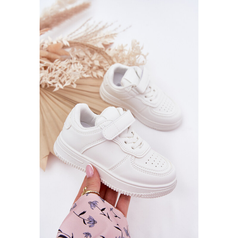 Boto Detská Športová Obuv Z Eko Kože Biela Liora 64695916