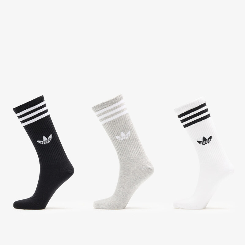 adidas Originals Ponožky adidas 3S High Crew Socks 3-Pack White/ 63999654