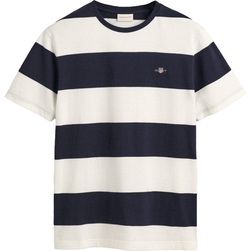 GANT Tričko námornícka modrá / biela 50907284