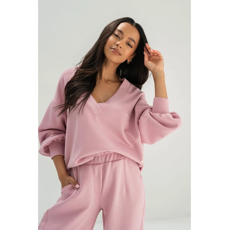 Mosquito Dámska tepláková mikina soft Ollie Pink ružová, Farba ružová 64004151