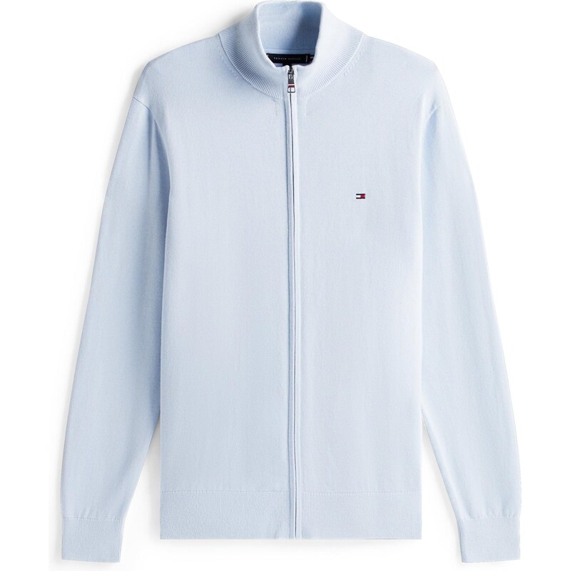 TOMMY HILFIGER Kardigán ESSENTIAL svetlomodrá 64427982
