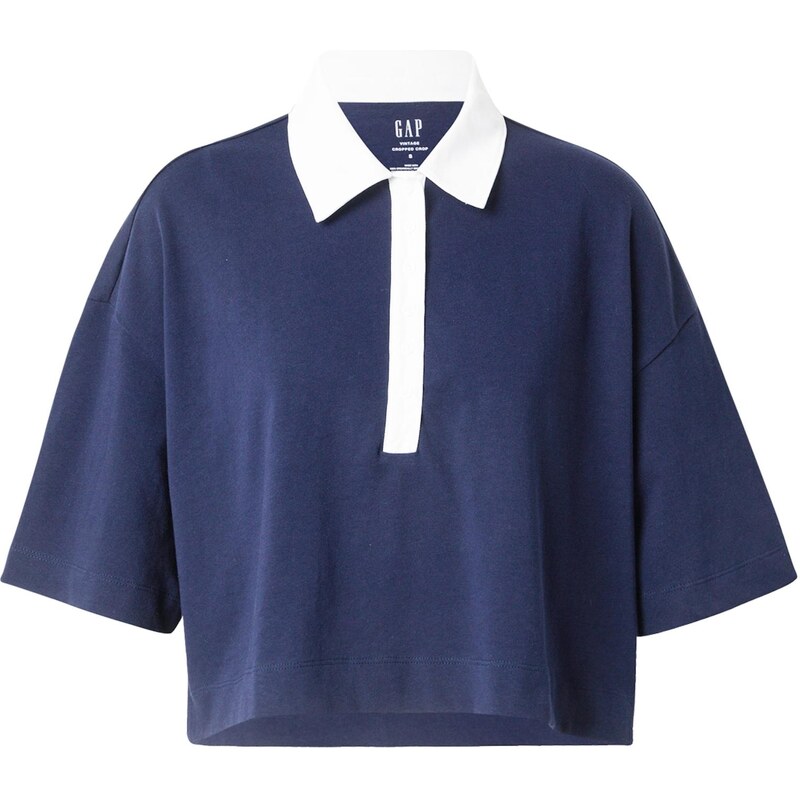 GAP Tričko námornícka modrá / biela 64009231