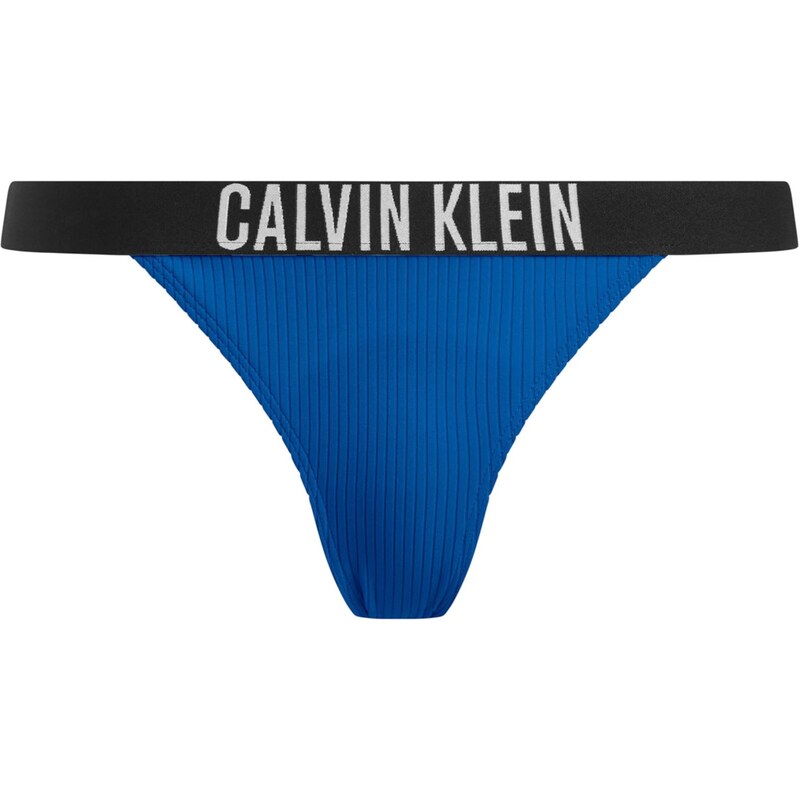 Calvin Klein Swimwear Bikinové nohavičky modrá / čierna / biela 64045546