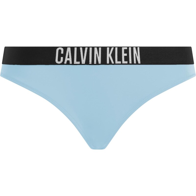 Calvin Klein Swimwear Bikinové nohavičky svetlomodrá / sivá / čierna 64045549