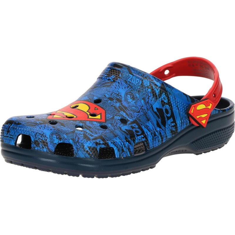 Crocs Dreváky Superman Classic modrá / žltá / červená / čierna 64009293