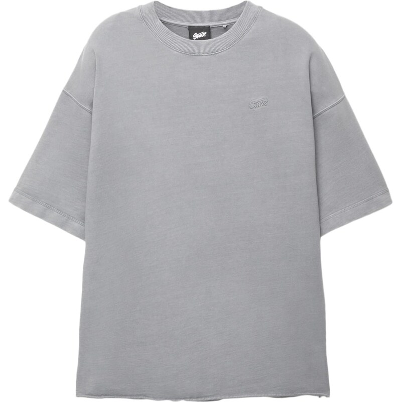 Pull&Bear Tričko STWD svetlosivá 64167210