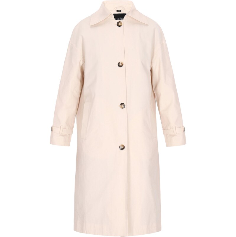 usha BLACK LABEL Prechodný kabát šedobiela 65875315