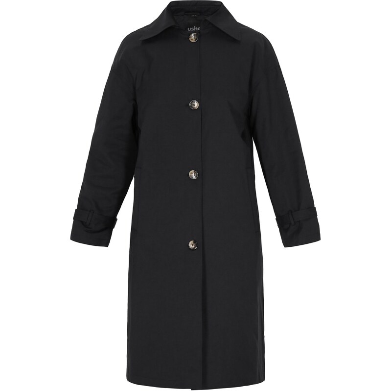 usha BLACK LABEL Prechodný kabát čierna 65966547