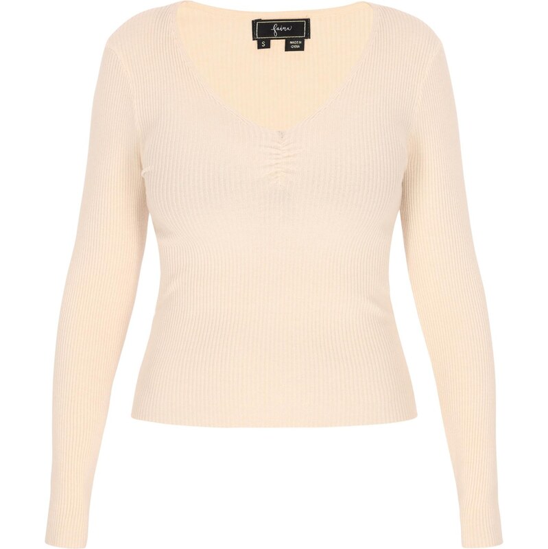 faina Sveter Comfortable krémová 65694037