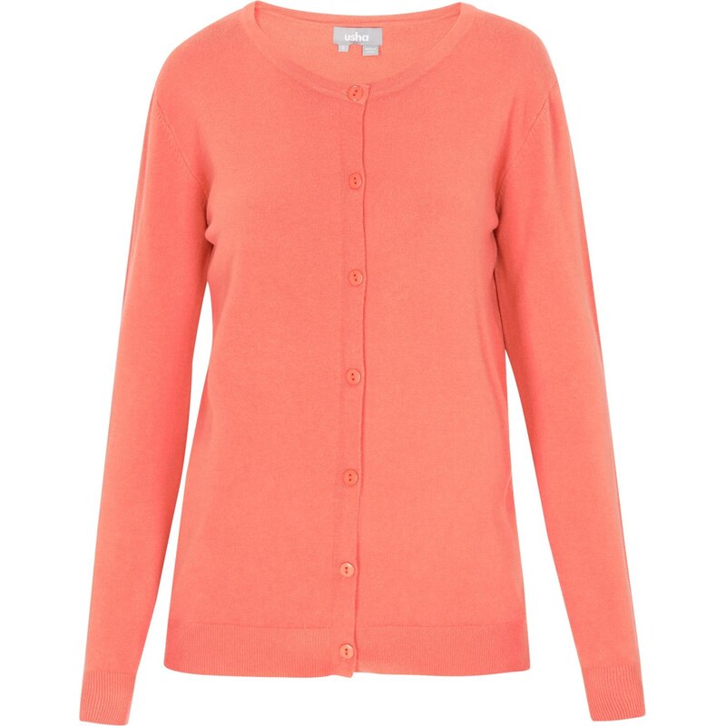 Usha Kardigán koralová 65647459