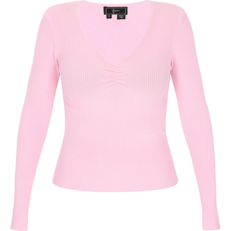 faina Sveter Comfortable ružová 65694033