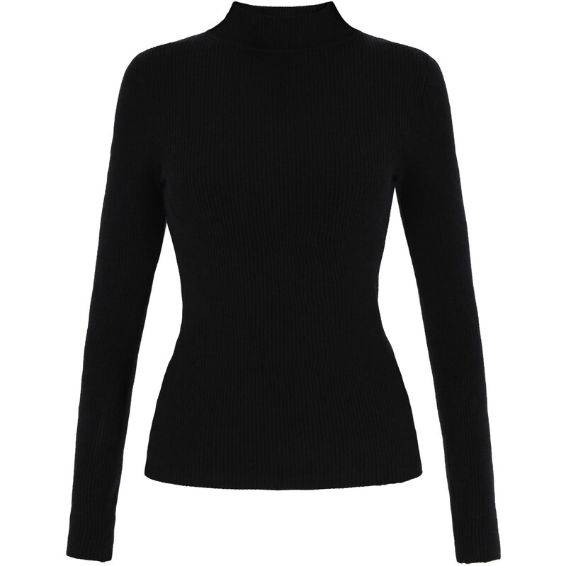 MYMO Sveter Comfy čierna 65648207