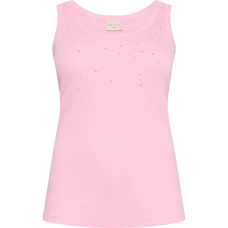 KAFFE CURVE Top KCcarina ružová 65878733