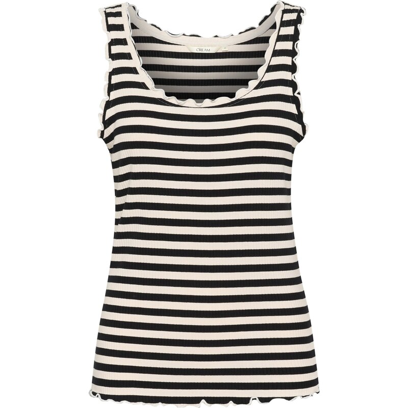 Cream Top CRRibba čierna / biela 64008902