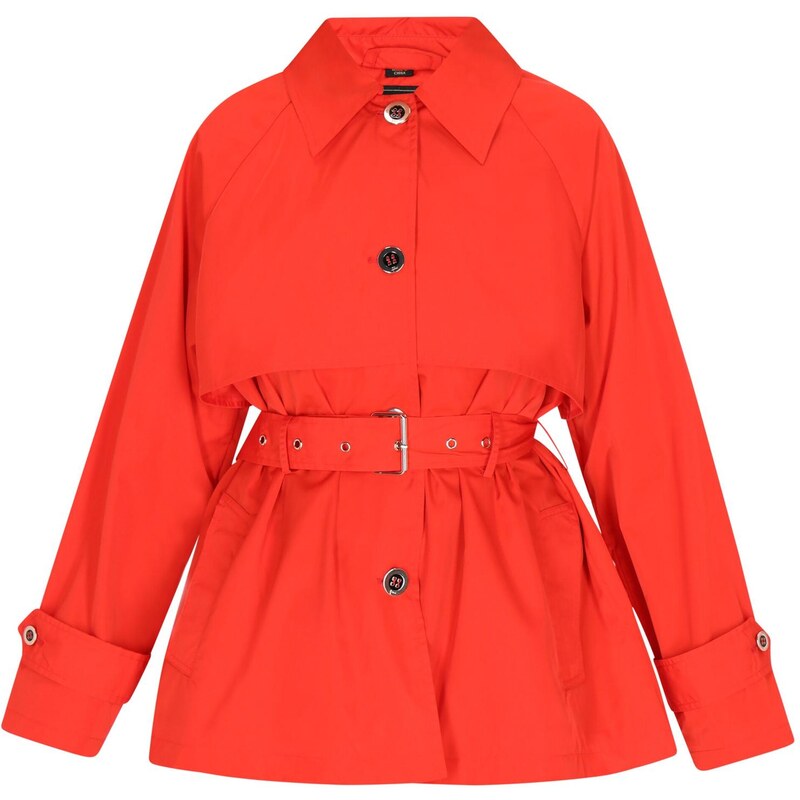 faina Prechodný kabát červená 65323226