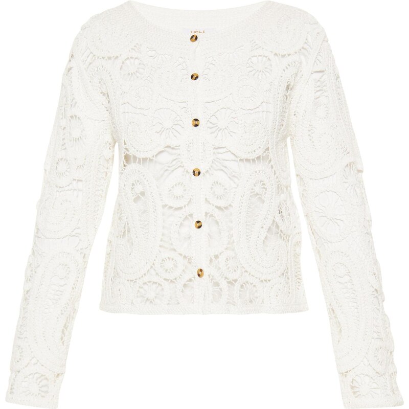 usha FESTIVAL Kardigán Fashion Look biela 65876280