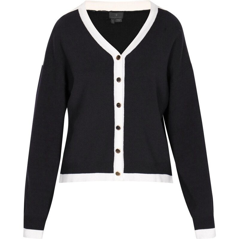 DreiMaster Klassik Kardigán námornícka modrá / biela 64087434