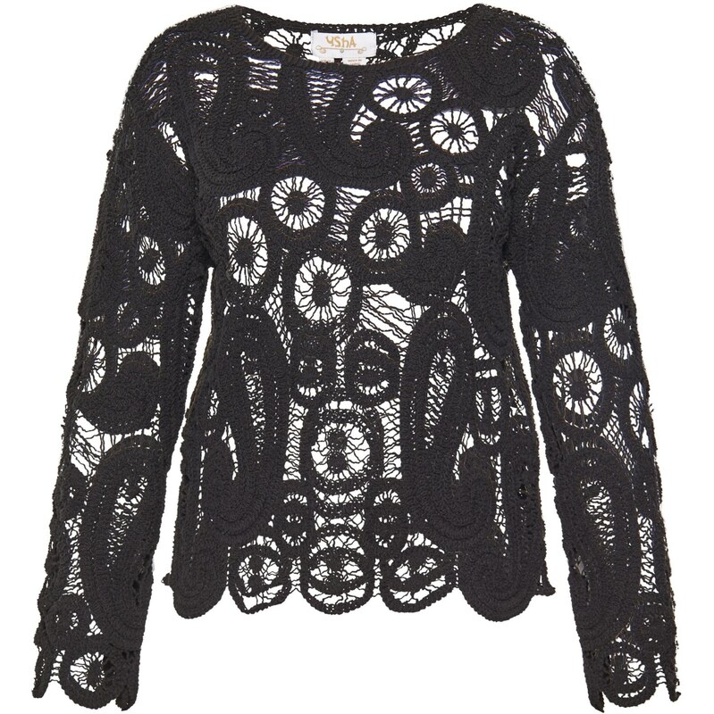 usha FESTIVAL Sveter Fashion Look čierna 65772646