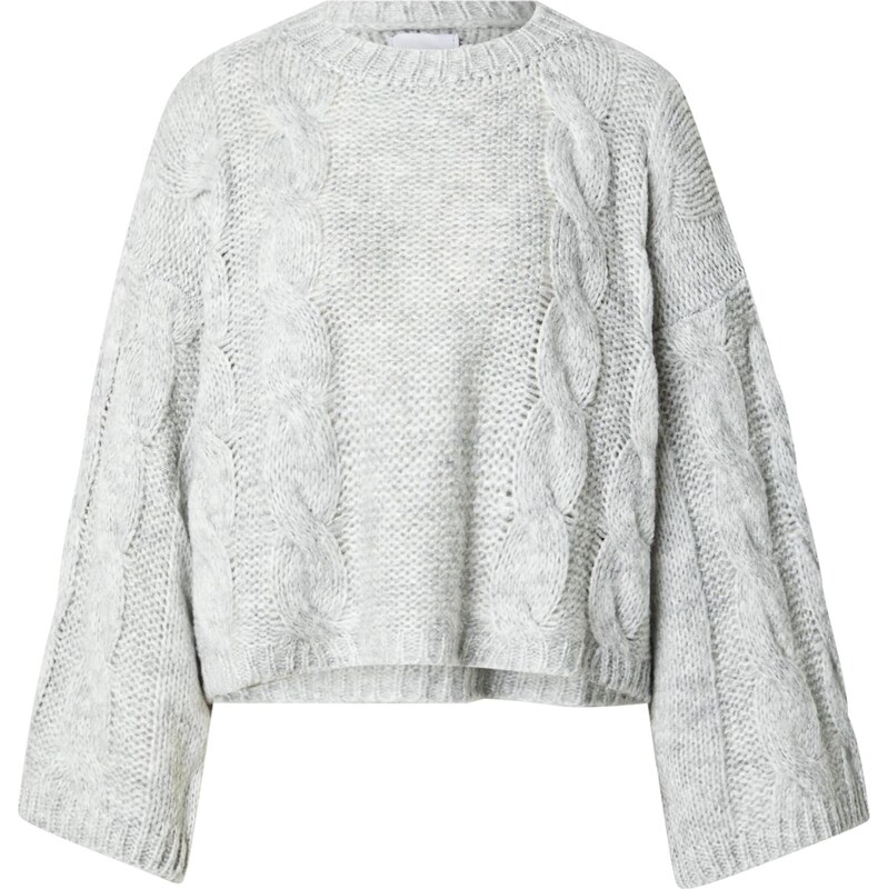 Noella Oversize sveter Lyza svetlosivá 65482264