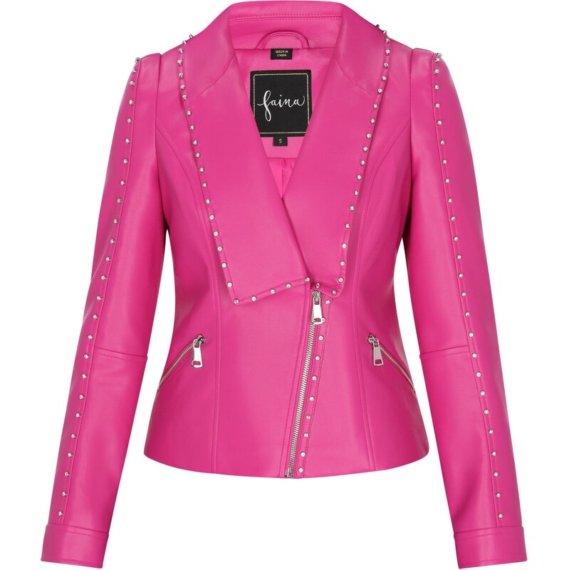 faina Prechodná bunda Fashion Look pitaya 64801134