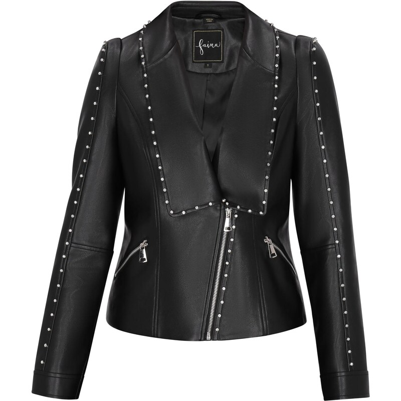 faina Prechodná bunda Fashion Look čierna 64801135