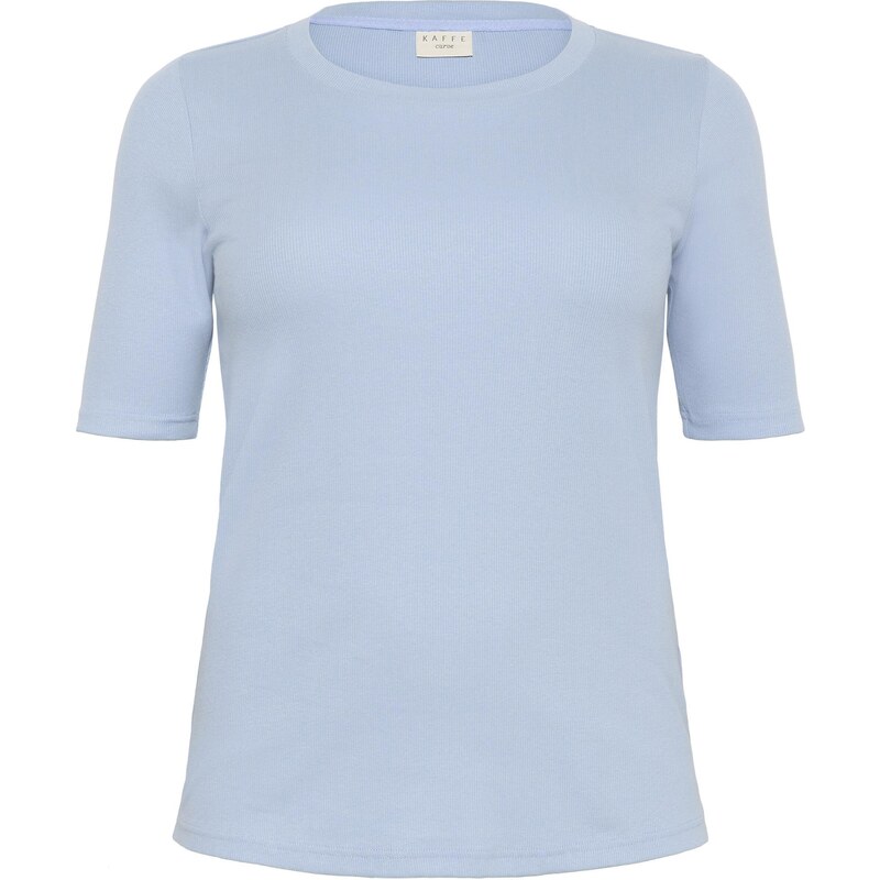 KAFFE CURVE Tričko Carina nebesky modrá 65878711
