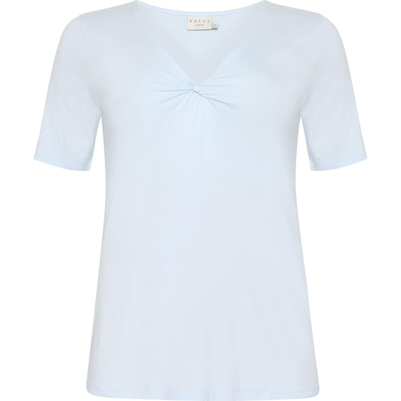 KAFFE CURVE Tričko KCWinni nebesky modrá 65878724