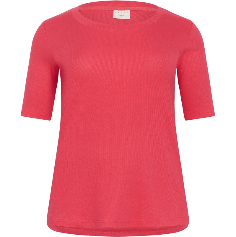 KAFFE CURVE Tričko KCcarina ružová 65878712