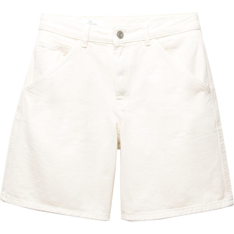 Pull&Bear Džínsy PACIFIC SARDINAS biely denim 65880414