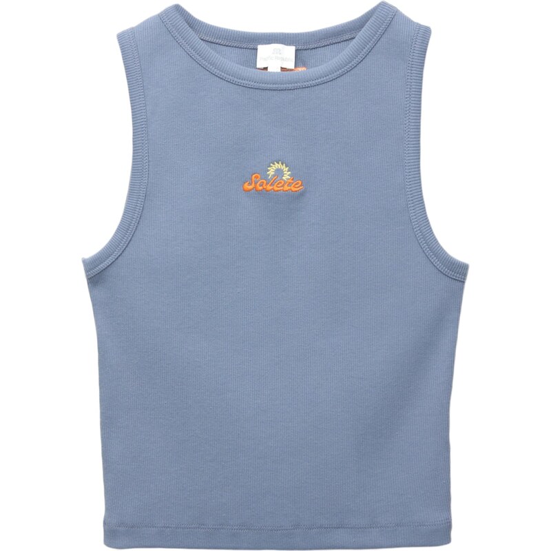 Pull&Bear Top SOL opálová / žltá / oranžová 65880432