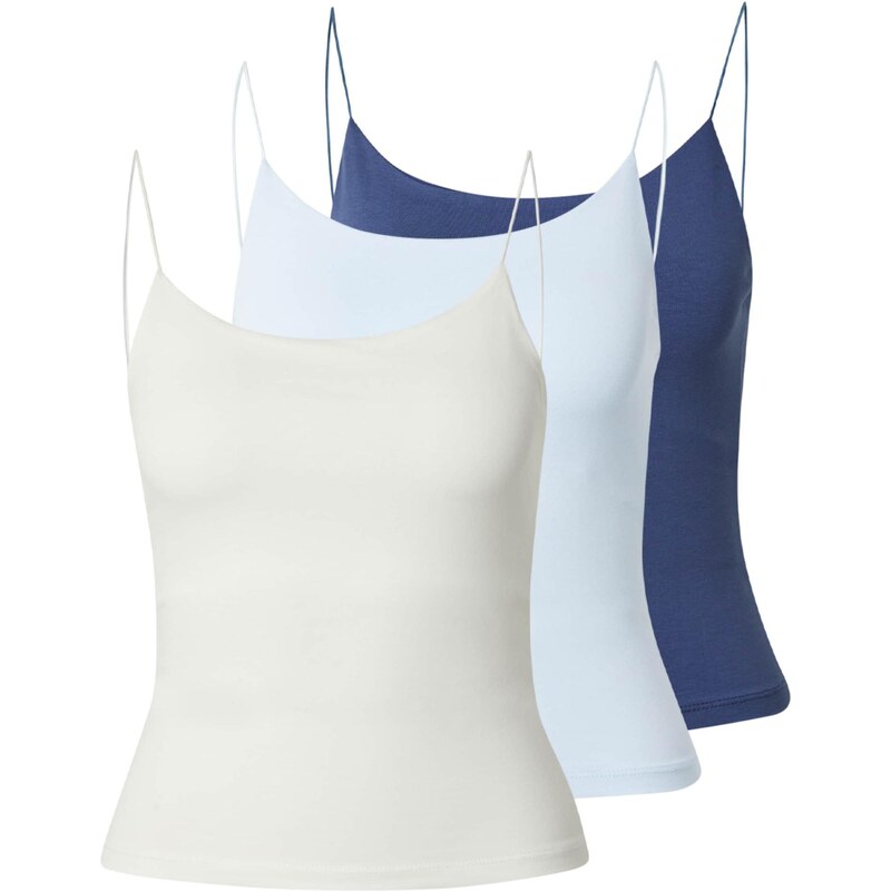 studioselect Top Lena nebesky modrá / tmavomodrá / biela 65880441