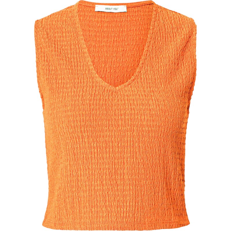 ABOUT YOU Top Fleur oranžová 66008218