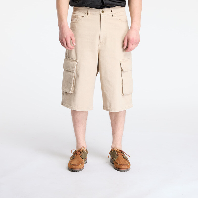 Šortky Karl Kani Og Baggy Twill Shorts Beige XL 64011881