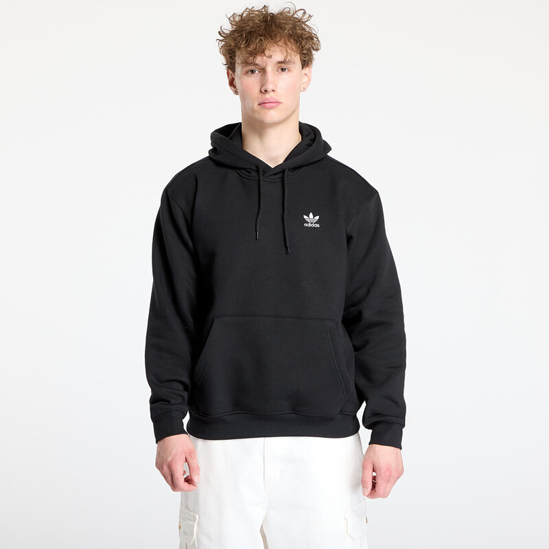 adidas Originals Mikina adidas Trefoil Essentials Loose Hoodie Black/ 64011886