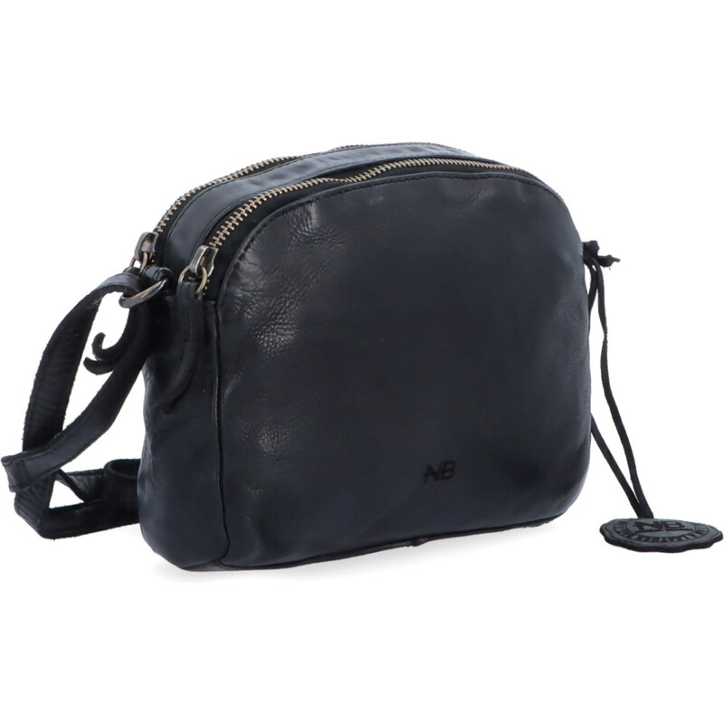 Kožená kabelka crossbody Noelia Bolger čierna NB 2408 C 64020938
