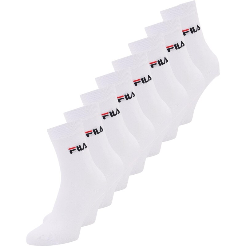 FILA Ponožky jasne červená / čierna / biela 63940825