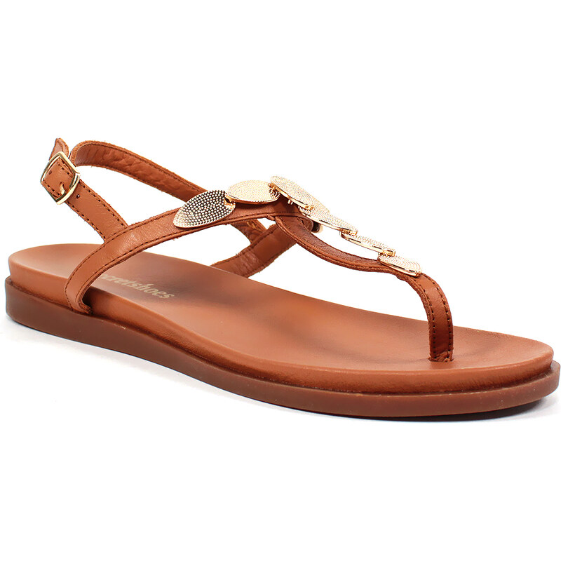 Kožené sandále Secretshoes 64013943