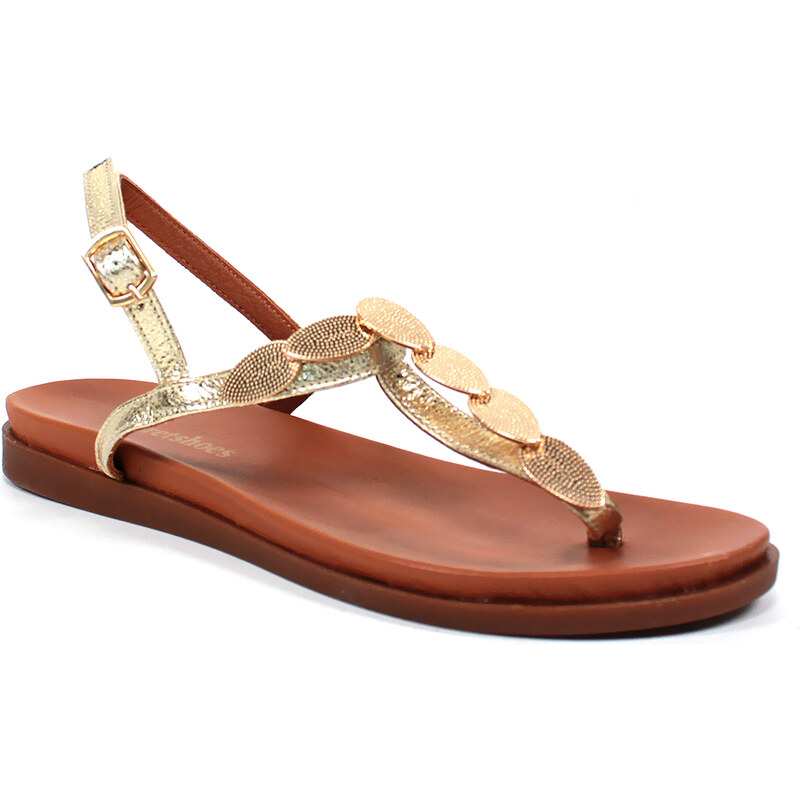 Kožené sandále Secretshoes 64013944