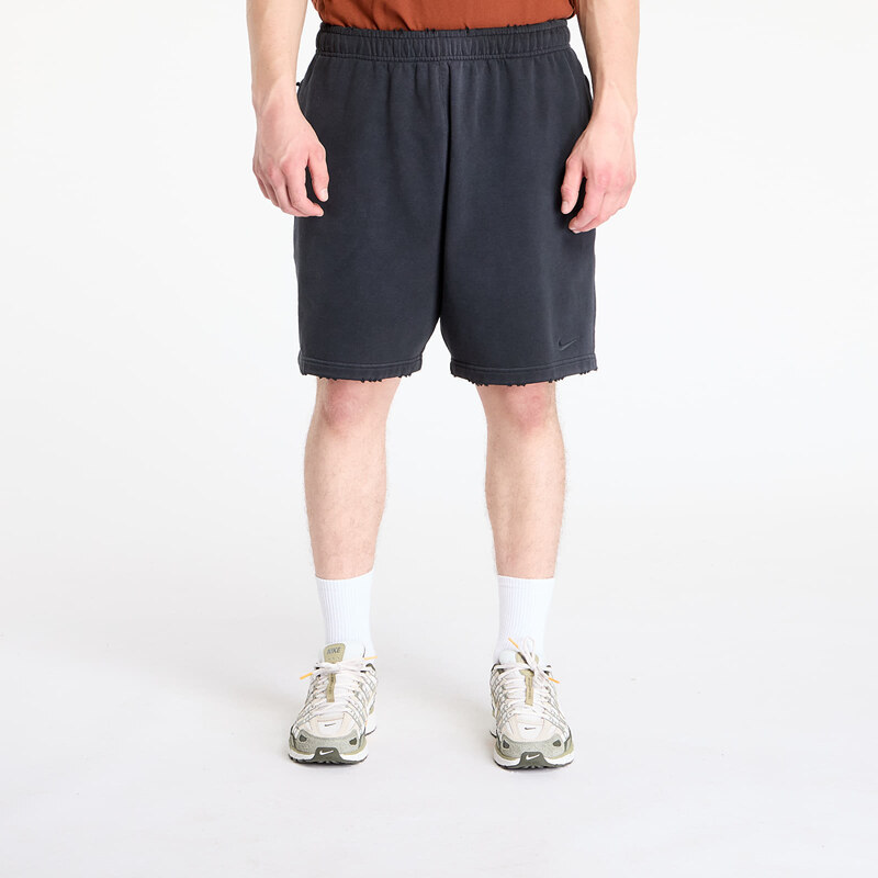 Šortky Nike Solo Swoosh Mens French Terry Shorts Black/ Black XS 63866880