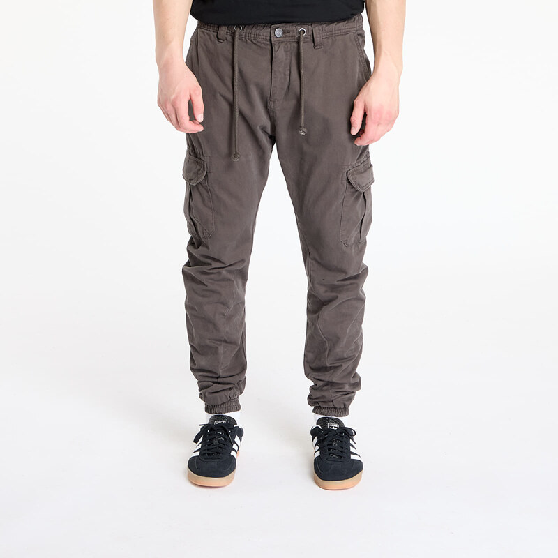 Kalhoty Urban Classics Cargo Jogging Pants Grey XL 54991664