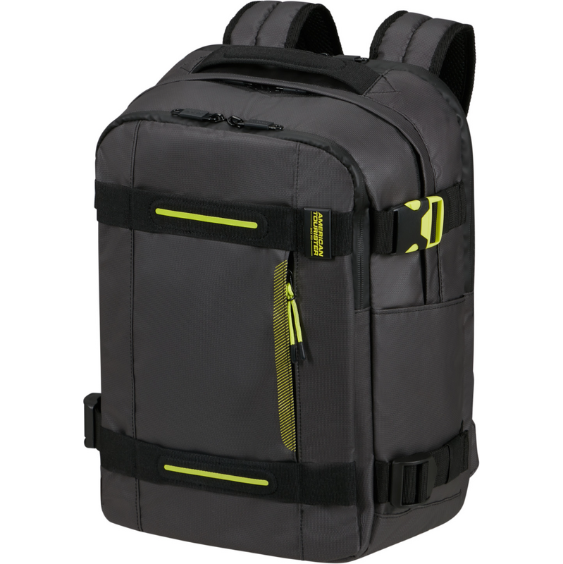 American Tourister URBAN TRACK LAPTOP BP 15.6 COATED BLACK/LIME 64082801