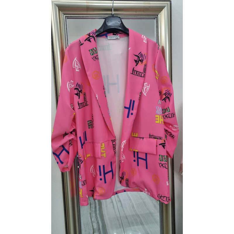 Katrins Fashion Trendy vzorované sako 64015359