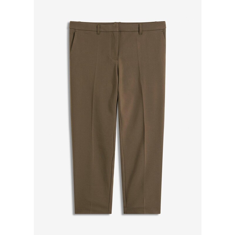 bonprix Biznis nohavice, 7/8, farba zelená 63704148