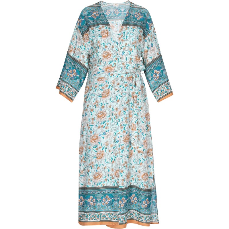 usha FESTIVAL Kimono svetlomodrá / zmiešané farby 65648217