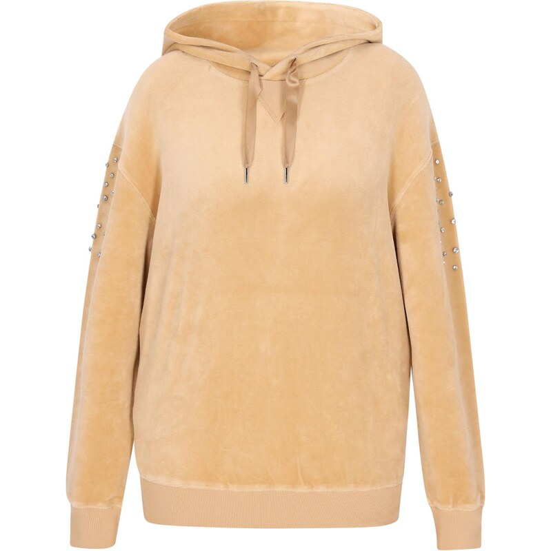 faina Mikina Fashion Look piesková 65876052